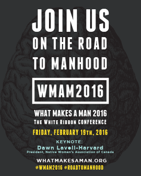Presenting at What Makes a Man
